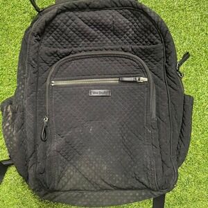 Vera Bradley Quilted‎ Backpack (Black)